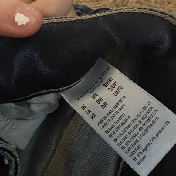 American Eagle Jeggings Size 000 Short - Picture 2 of 2